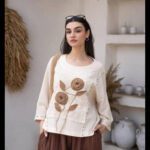 شومیز گل