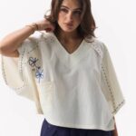 شومیز یکطرفه گلدوزی