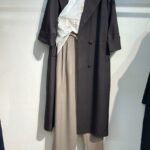 مانتو بلند بزیاق هلن 4دکمه