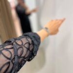 شومیز یقه گیپور
