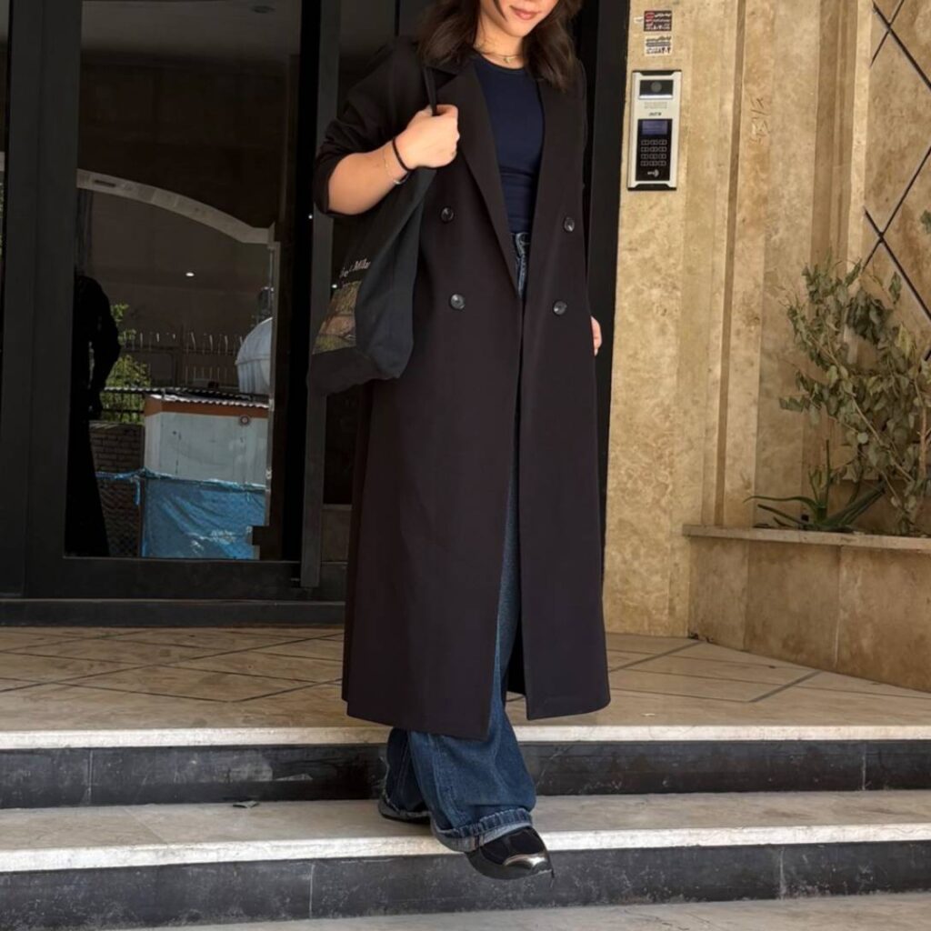 کت کرپ بلند پاییزی